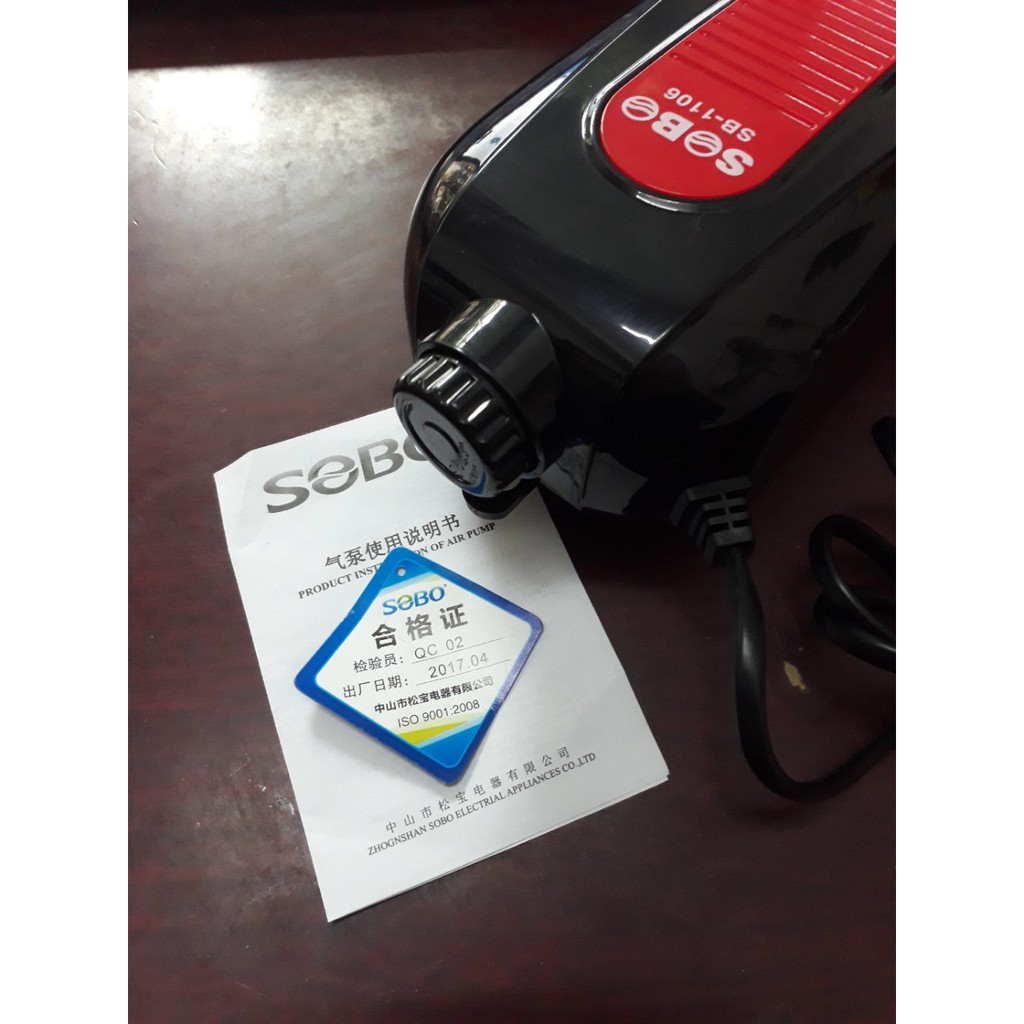 Máy sủi bể cá 2 vòi SB-1106