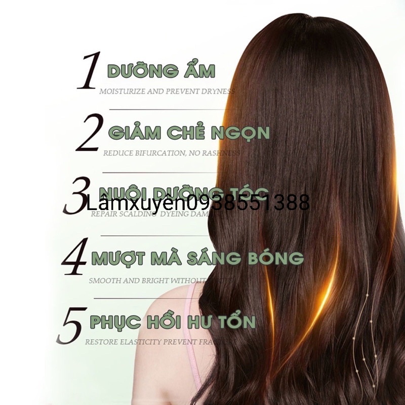 Dầu dưỡng tóc Macadamia Nut Oil 50ml 🍩🍩 cấp ẩm , nuôi dưỡng ohục hồi tóc khô xơ, giúp tóc suôn mượt chắc khỏe.