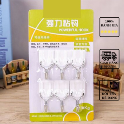 Móc Treo Đồ Dán Tường Siêu Chắc Tiện Dụng Cho Nhà Bếp Nhà Tắm 1255 Shop Kho Tổng Vp88