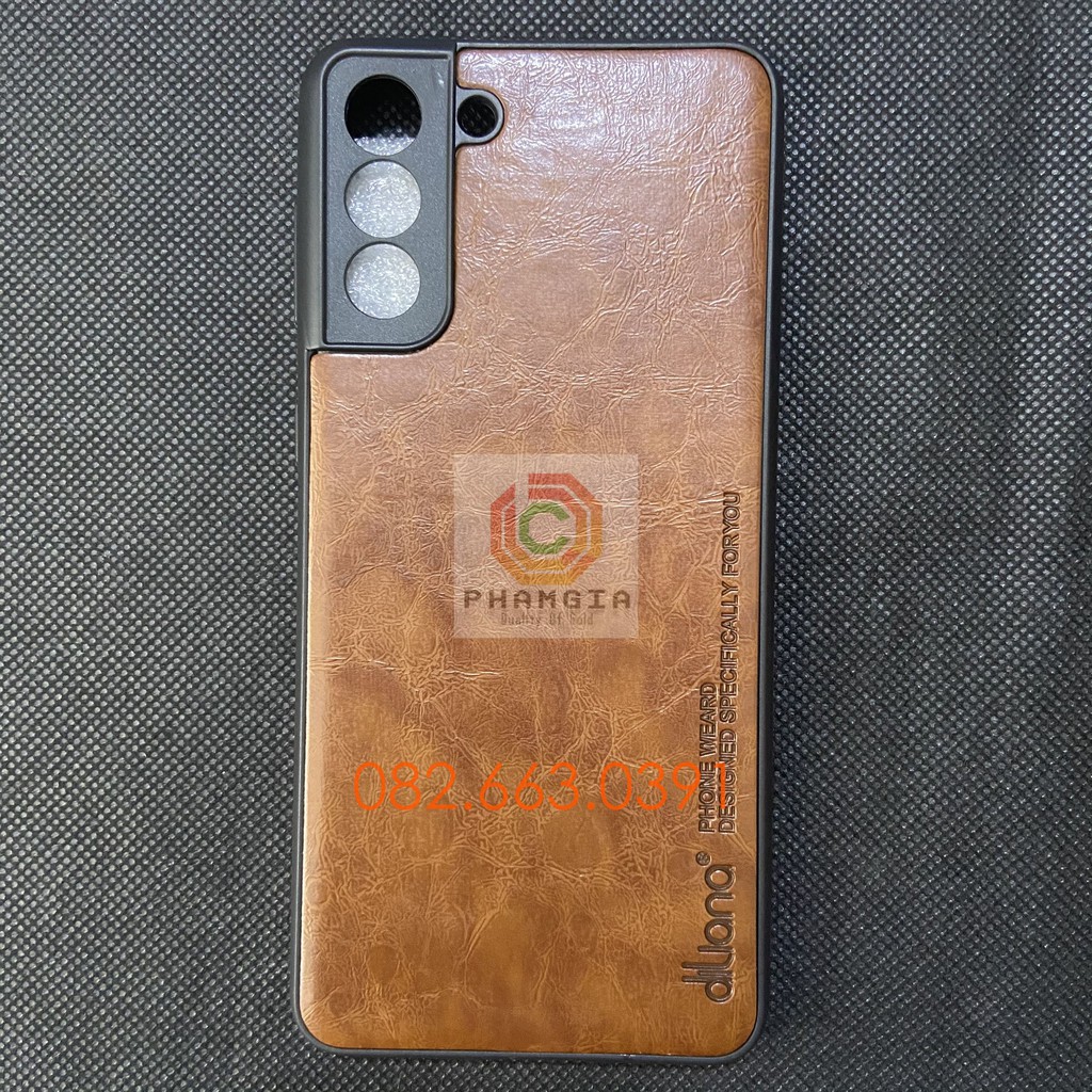 Ốp da Samsung Galaxy S21 / S21+ ( S21 plus )/ samsung s22+, ss s22 dẻo có viền bảo vệ cam