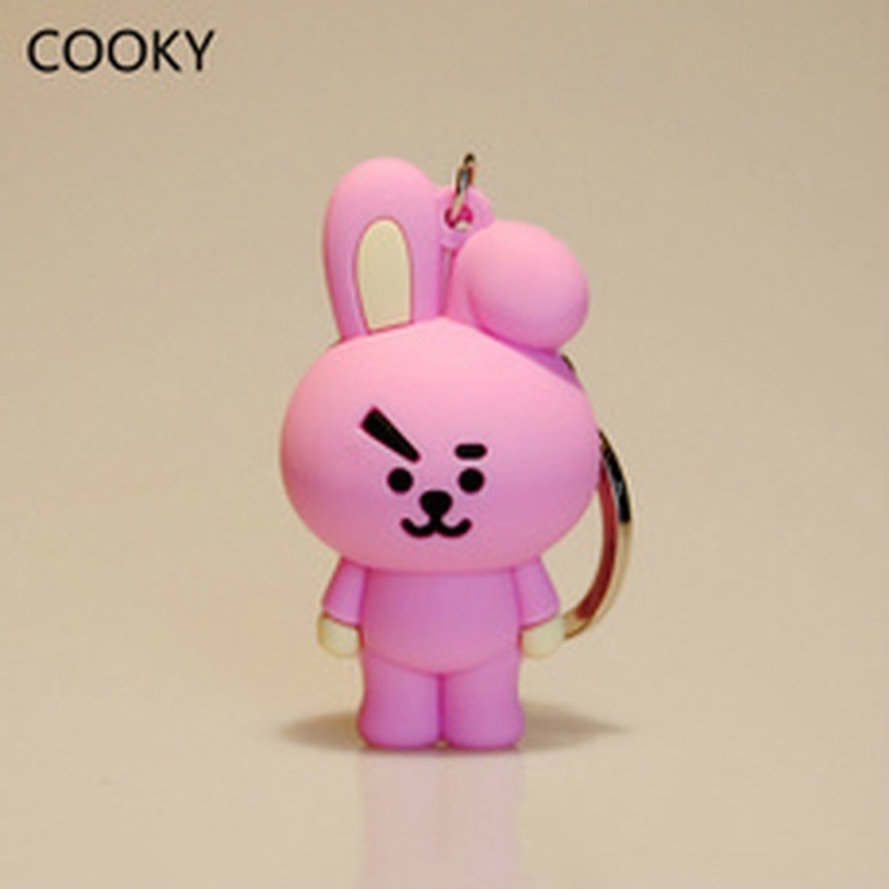 Móc khóa hình phong cách các thành viên nhóm nhạc BTS xinh xắn