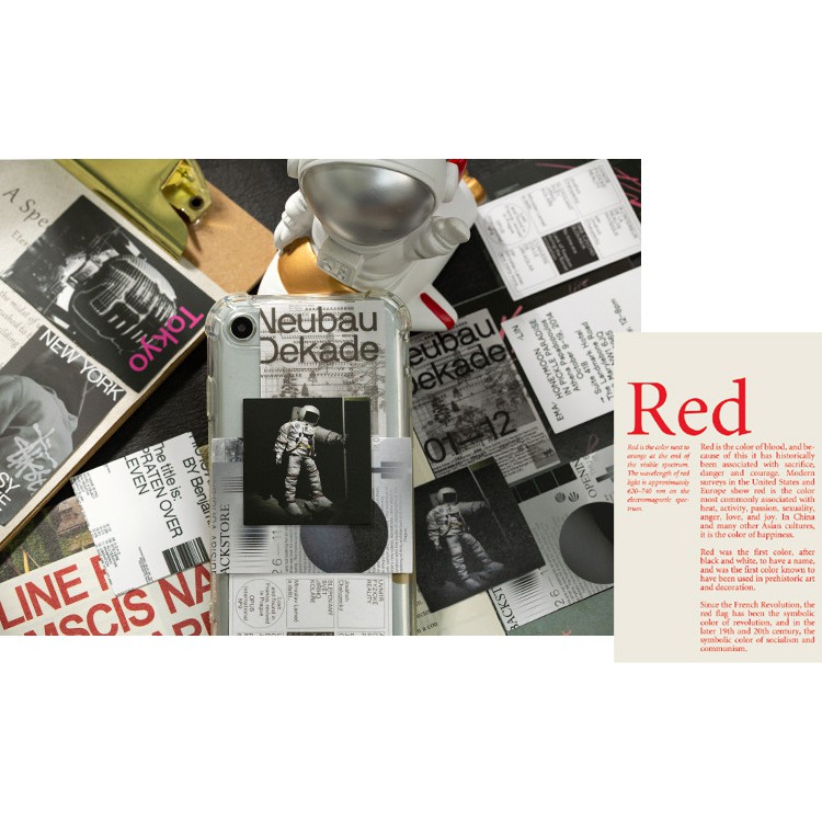 Set 60 miếng hình dán trang trí  Rainbow Paradise card sticker set