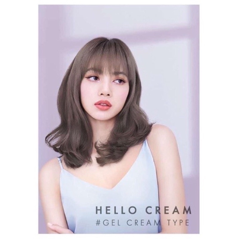 Thuốc nhuộm tóc tại nhà Hello Cream Miseen màu Cool Ash Nâu Xám Khói Blackpink