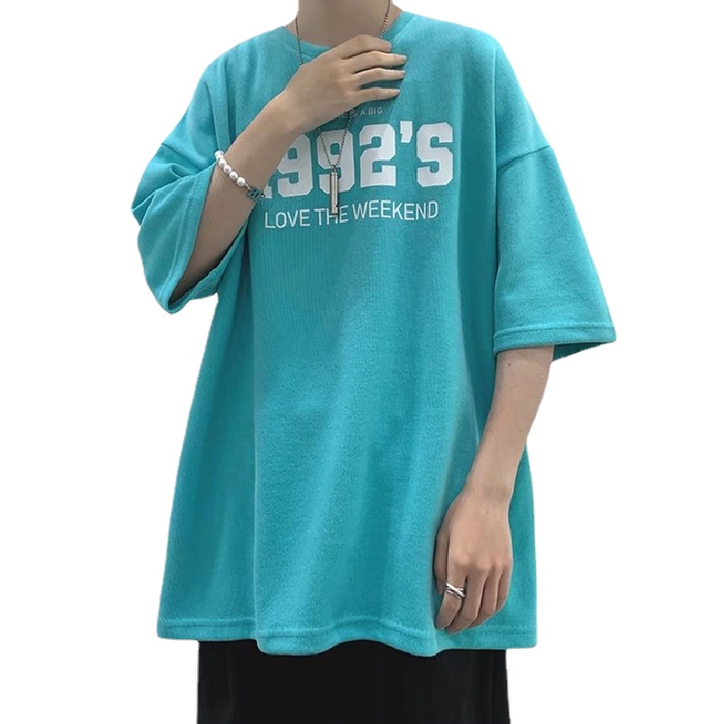 Áo Thun Nam Tay Ngắn In Chữ Thời Trang Trẻ Trung Size S-8XL