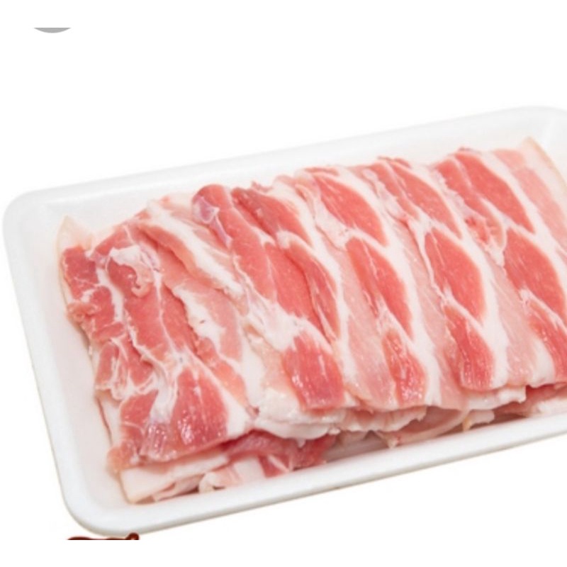 (HCM)Ba chỉ heo cắt lát loại ngon (nướng/xào/nhúng lẩu)