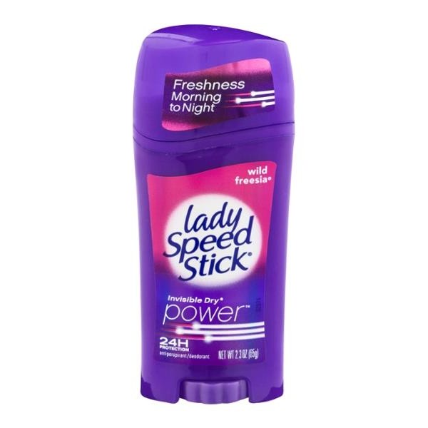 Lăn sáp khử mùi nữ Lady Speed Stick Powder Fresh Invisible Dry Powder , Shower Fresh , Wild Freesia  - Mỹ