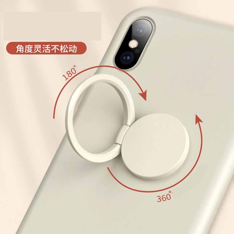 Giá Đỡ Điện Thoại Bằng Silicone Siêu Mỏng Có Vòng Nhẫn Từ Tính Để Xe Hơi Thông Dụng