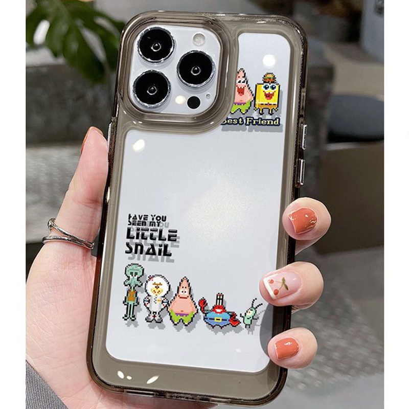Ốp Điện Thoại Silicon TPU Mềm Trong Suốt In Họa Tiết Dễ Thương Cho IPhone 14 13 12 11 Pro XS Max XR X 8 7 6S Plus
