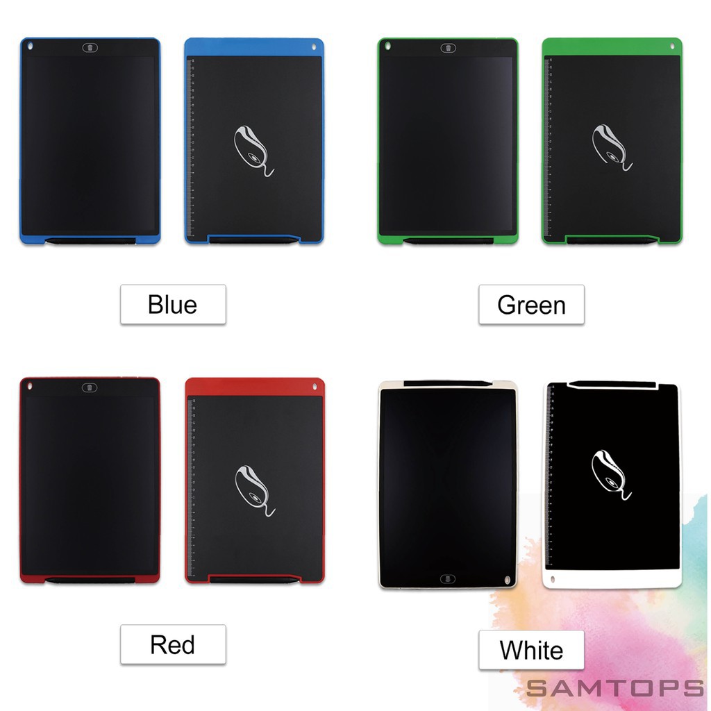 Bảng Viết Điện Tử Màn Hình Lcd 12 Inch Cho Bé