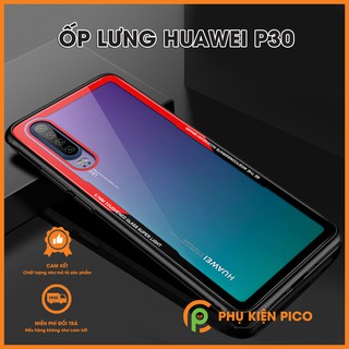 Ốp lưng P30 mặt lưng trong suốt - Ốp lưng Huawei P30 chống sốc mặt lựng trong suốt