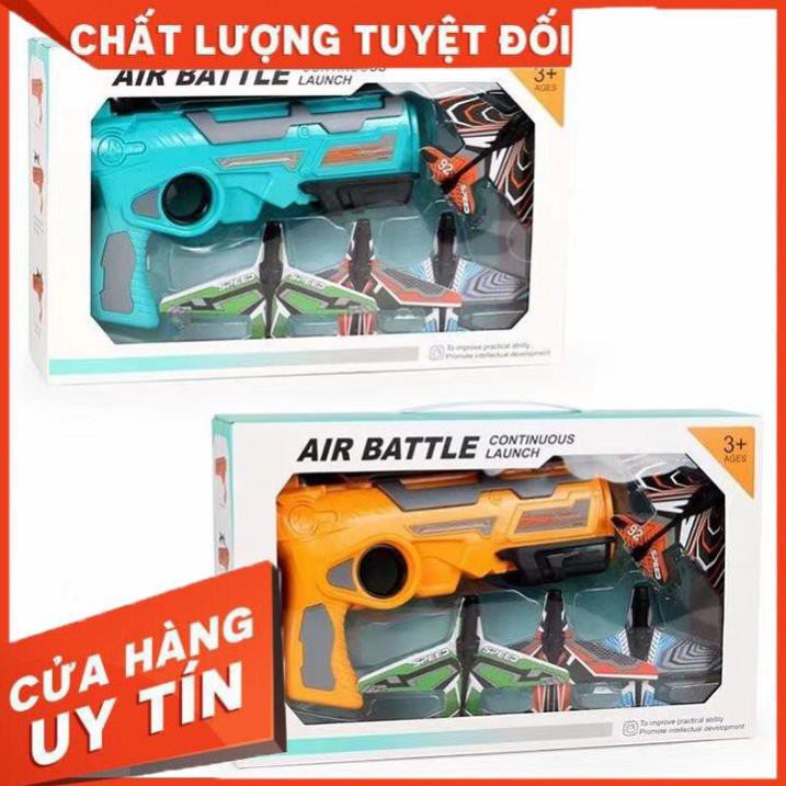 [Loại 1 - mẫu mới] Súng bắn máy bay đồ chơi, máy bay đồ chơi cho bé