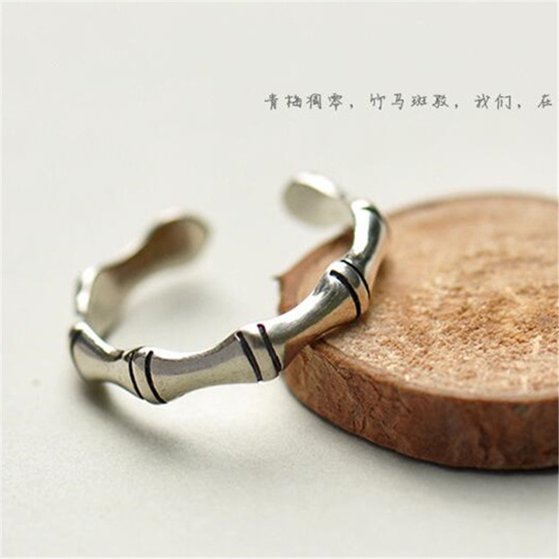 Nhẫn Bạc 925 Hình Hoa Anh Đào Phong Cách Thái Lan / Anh Đào / Bạc 229