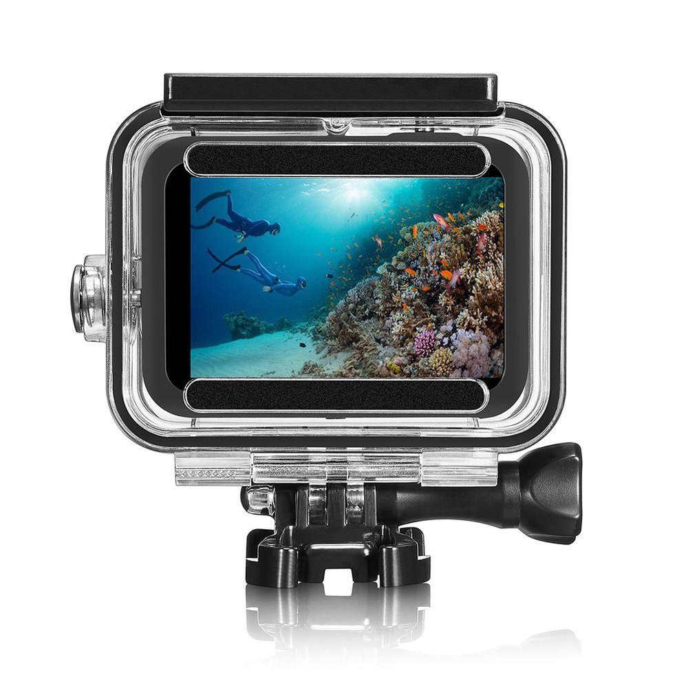 BTLIMER Kính Lọc Máy Ảnh 45M Chống Thấm Nước Màu Tím Hồng Đỏ Cho GoPro Hero 8 Đen
