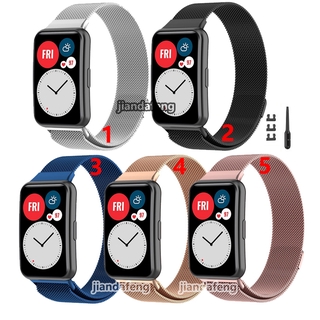 Dây Đeo Inox milanese Cho Đồng Hồ Thông Minh huawei watch