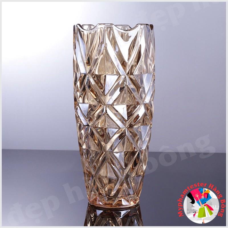 Lọ hoa trang trí dáng bầu cao 30cm mã 1703VSB