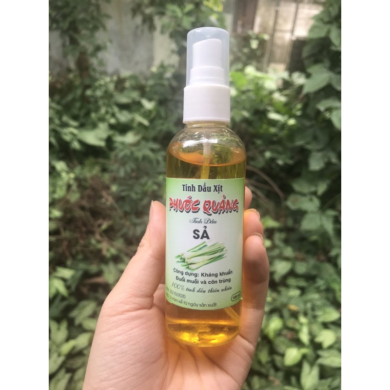 Tinh dầu xả chống muỗi dạng xịt tiện lợi dễ sử dụng