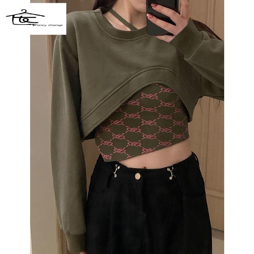 Hàng Có Sẵn Bán Chạy~Áo Sweater Không Dây Hở Vai Phong Cách Desire Phong Cách Thời Trang Mùa Xuân Mới Cho Nữ