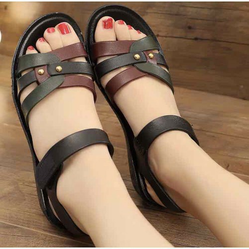 [FREESHIP] Dép Sandal Quai hậu nữ da mềm cực xinh - Size 39, 40