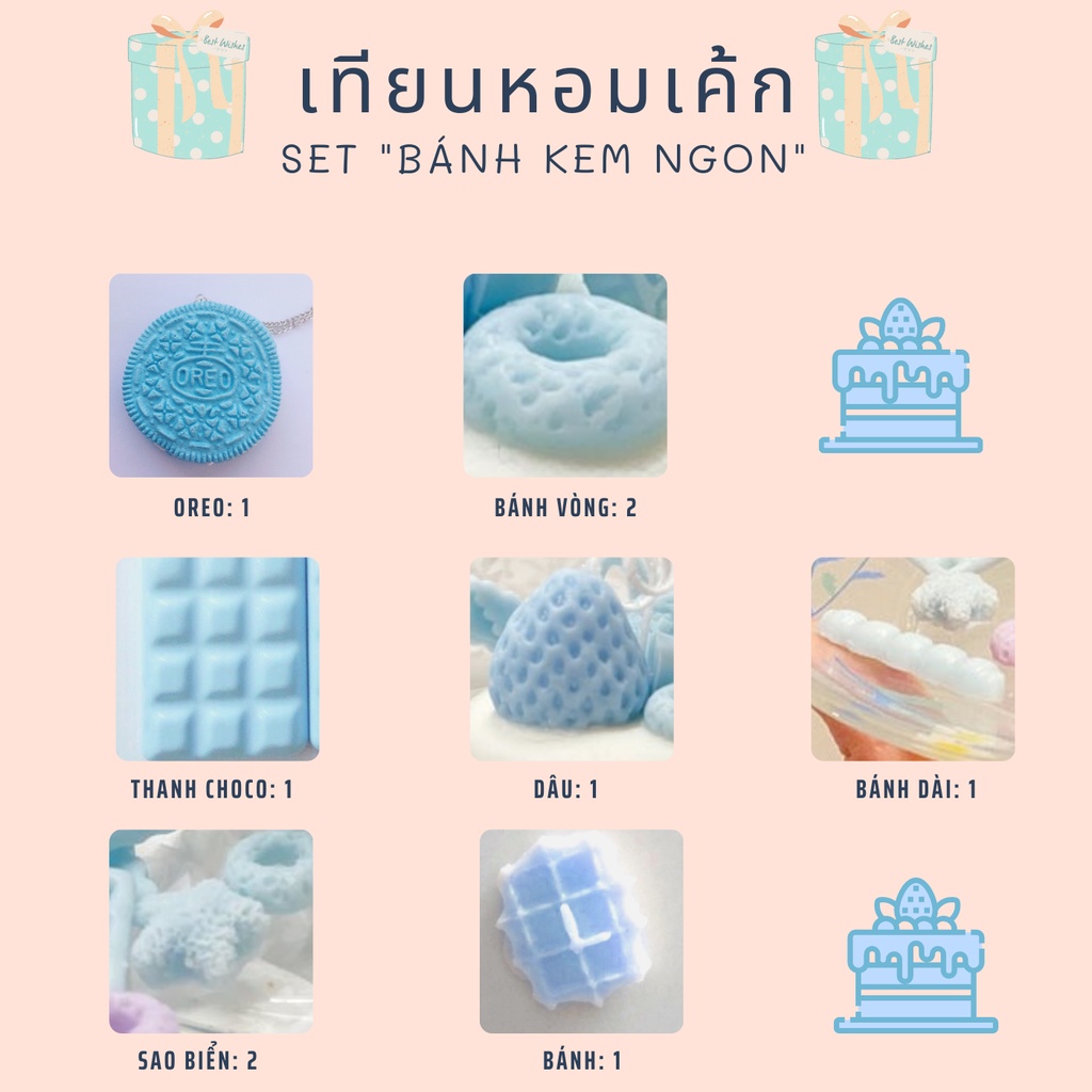 [ Độc Quyền ] SET TỰ LÀM NẾN THƠM Tại Nhà Tự Chọn Mùi | Oube Candle NT61