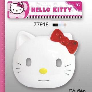 Mặt nạ có đèn Doraemon/ Hellokitty/ Mickey hóa trang halloween