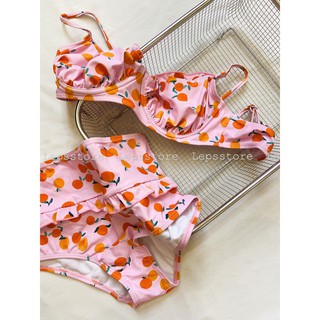[Ảnh thật] Set bikini quả cherry