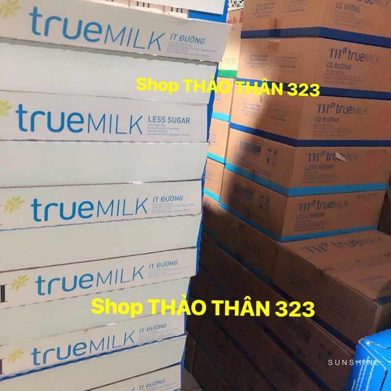 Sữa TH True Milk 180ml (Thùng 48hộp )