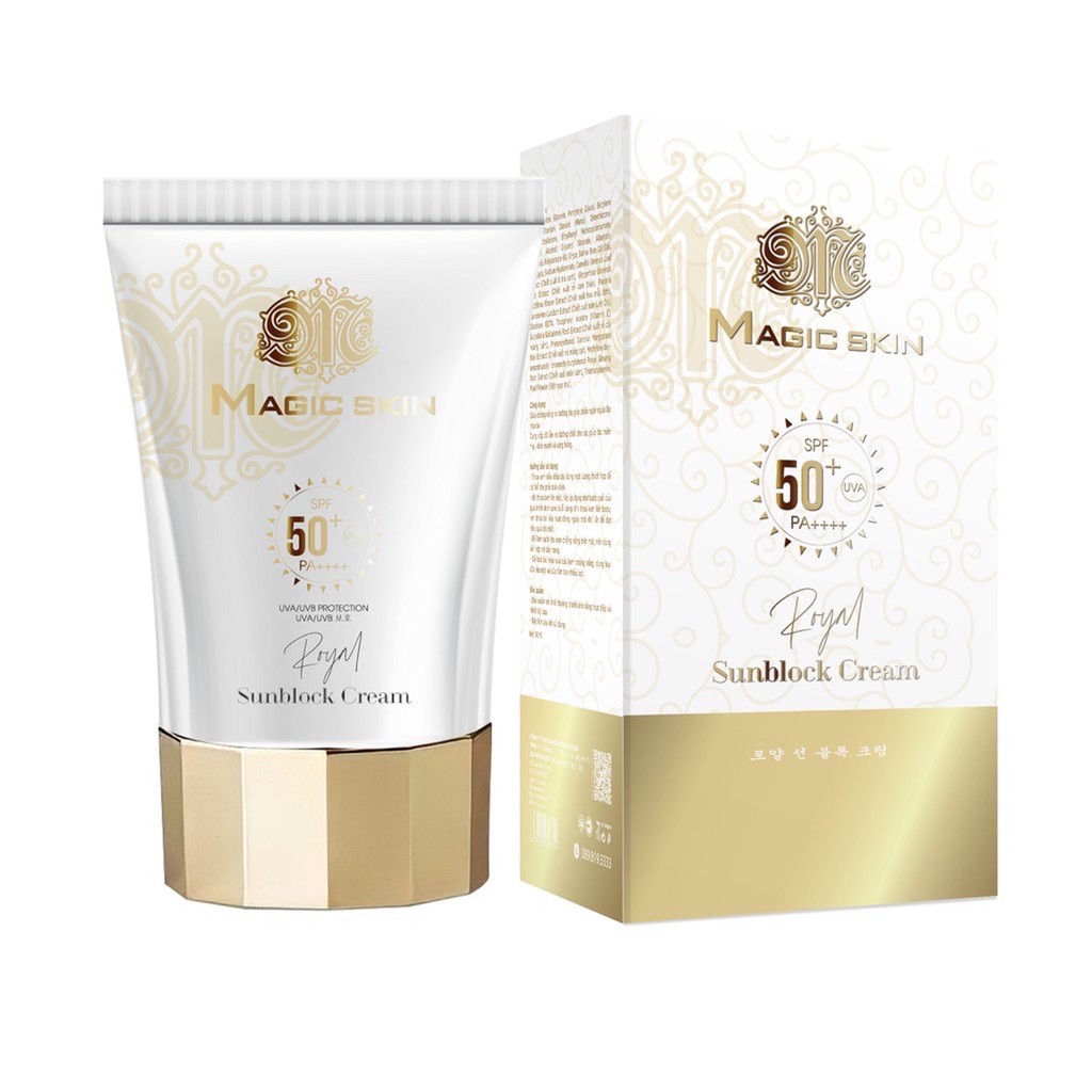 Kem chống nắng Royal Magic Skin MỚI 👍 Chống nắng dưỡng da  ✔ CHÍNH HÃNG