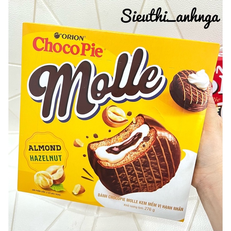 Bánh Choco-Pie Orion Hộp 396g (12 chiếc)