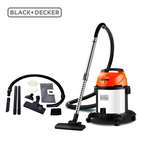 Máy hút bụi khô và ướt 1600W BDWDS20-B1 20lit Black+Decker Chính hãng