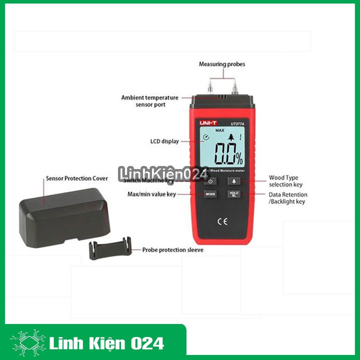 Máy Đo Độ Ẩm Gỗ UNI-T UT377A (BH 03 Tháng)