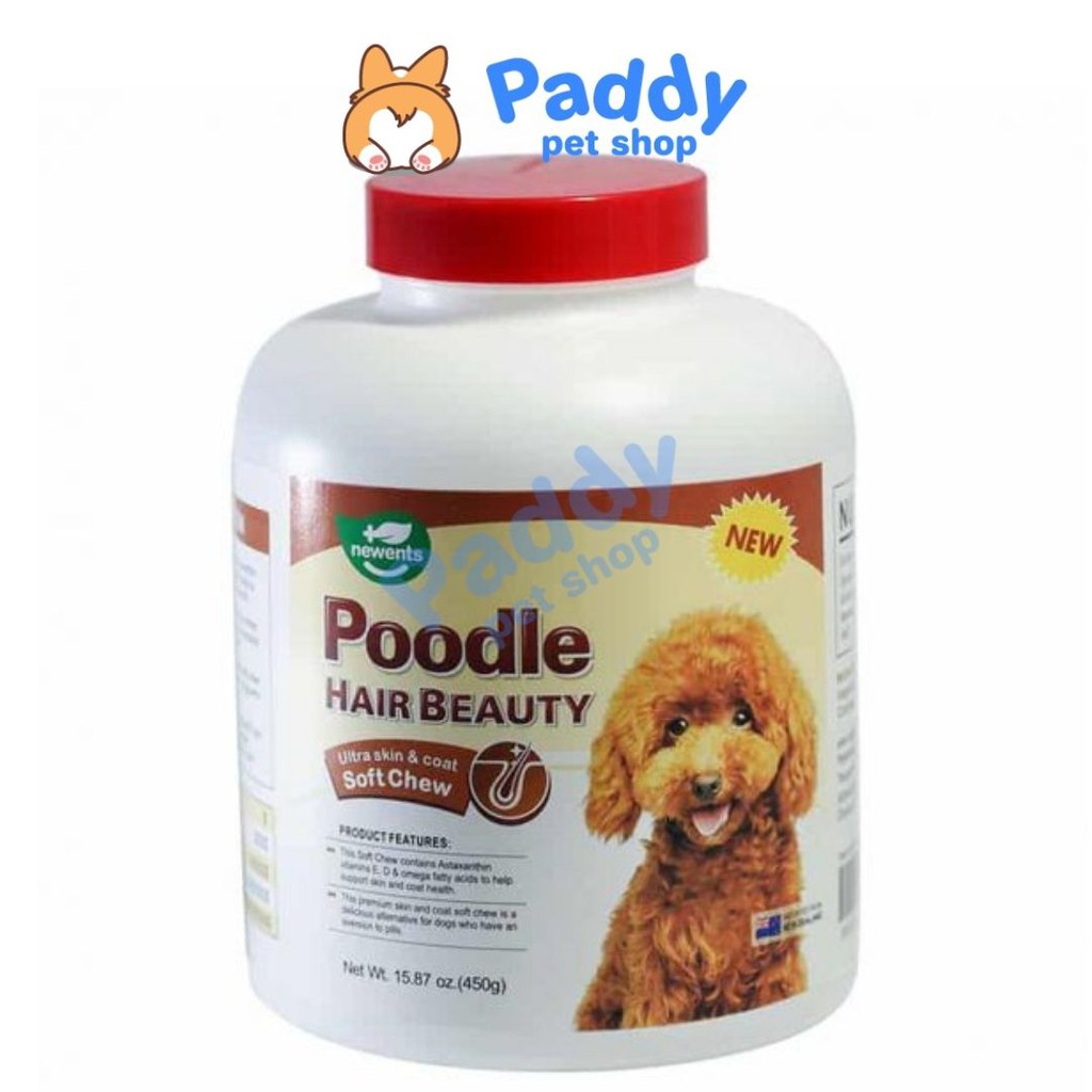 Viên Nhai Dưỡng Lông Da Poodle Hair Beauty