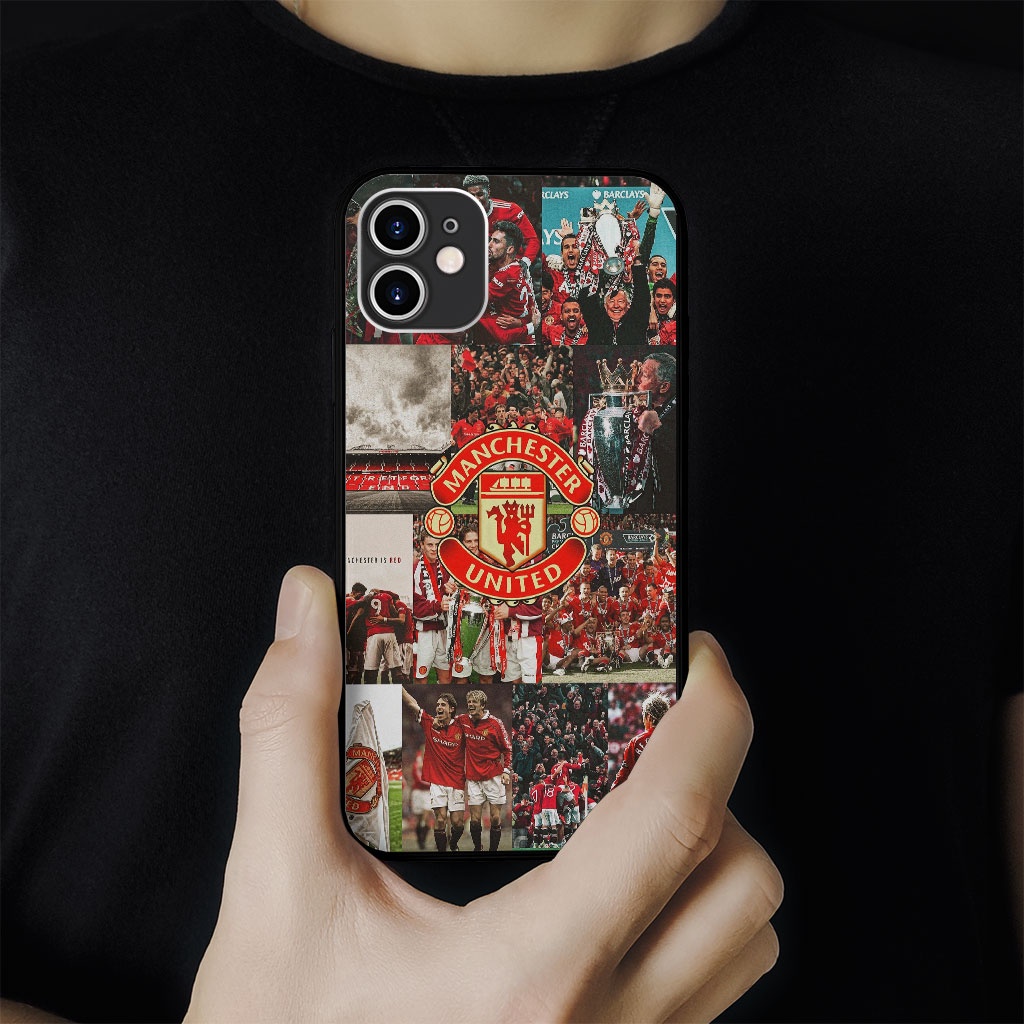 Ốp lưng team manchester united photo strip collage pro 13 11 12 promax 7 8 plus xs X Xr  ART20226994