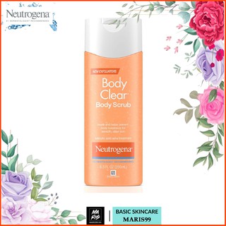 Sữa tắm Neutrogena Body Clear Body Scrub 250ml