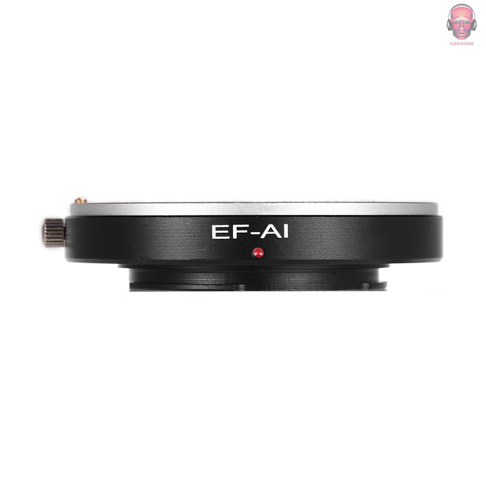 AUDI   EF-AI Lens Adapter Ring Manual Focus for  EF EF-S Lens to Fit for  AI F Mount SLR Camera for  D3500 D5600 D610 D7000 D7100 D7200 D7500 D5200 D5300 D3400