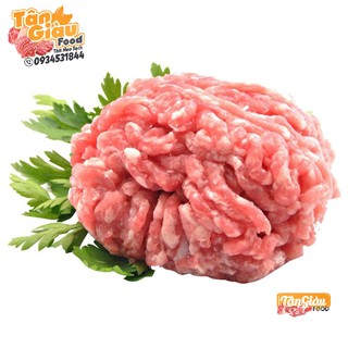 1 Kg Thịt Heo Xay Tươi Nóng Không Mỡ - Thịt Heo Nóng Tân Giàu Food - Giao Nhanh HCM 2H.