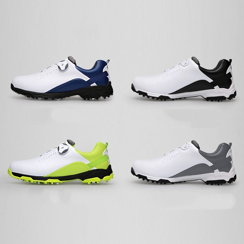Giày golf nam PGM XZ143 hàng chính hãng , đế đinh chống trơn trượt ,chống nước ,  núm xoay tiện lợi