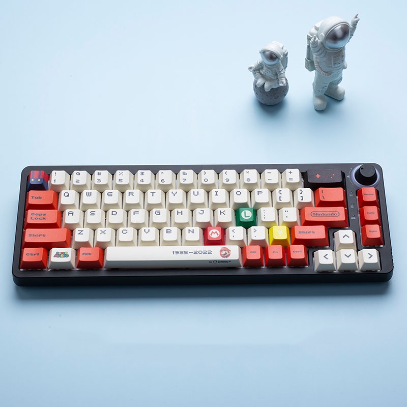 Super Mario  keycaps/  PBT /cherry/XDA profile Dye-Sublimation  keycap  for 61/64/68/84/96/98/87/104/108