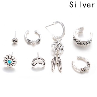 Set 7 chiếc bông tai phong cách Boho.