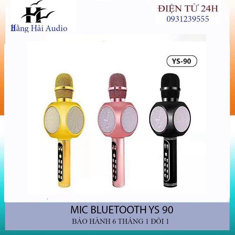 Micro Bluetooth hát karaoke ys 90