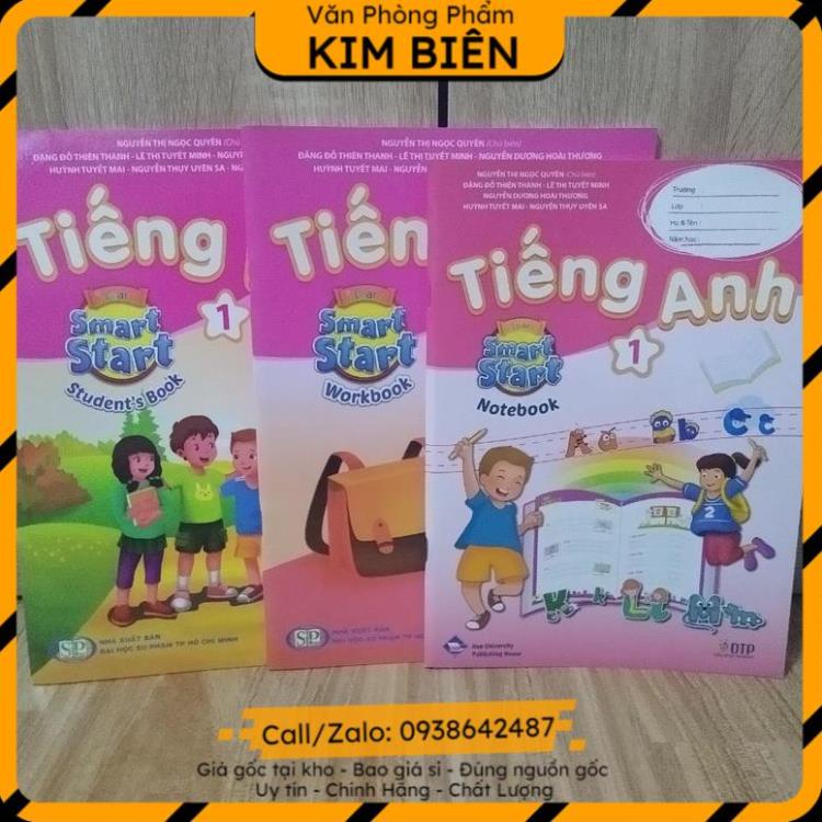 Vở học tiếng anh smart stars lớp 1