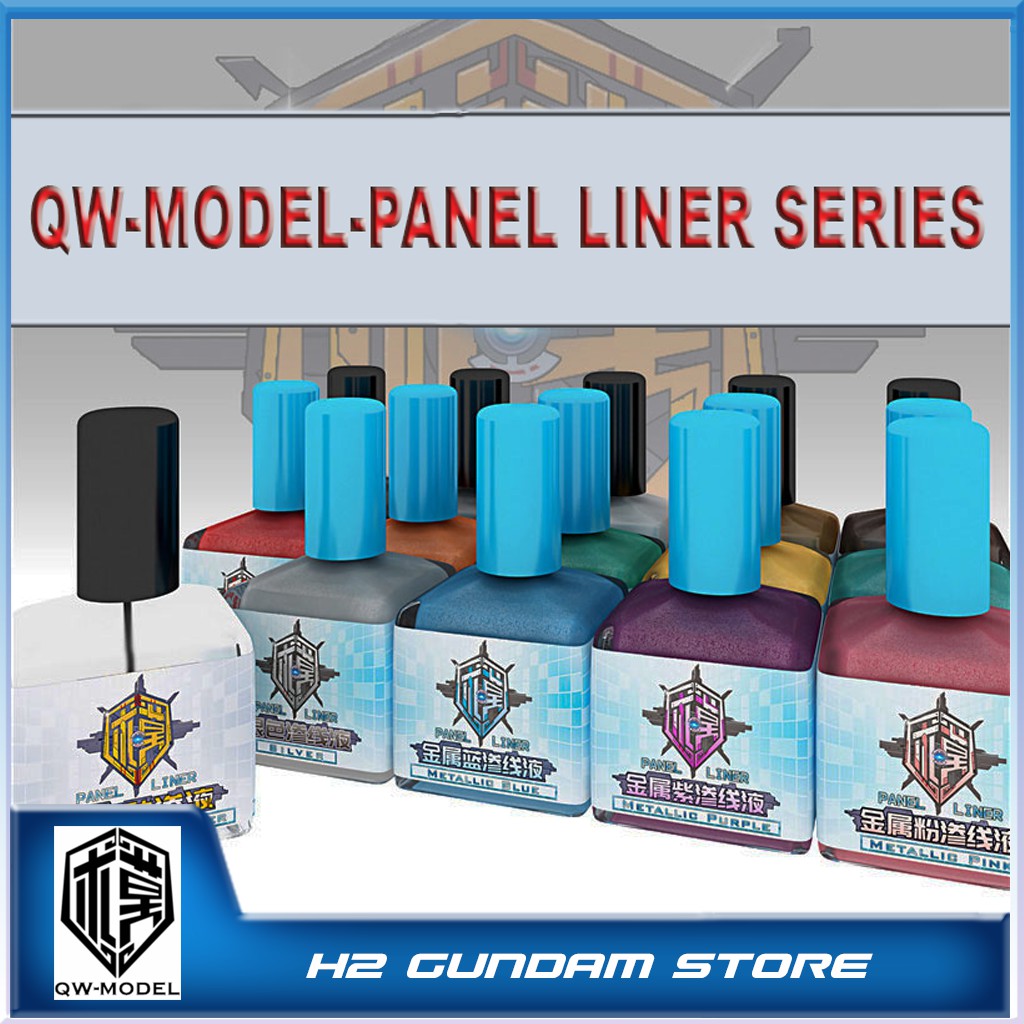 [QW Model] Sơn kẻ lằn chìm Metallic Panel Liner (Màu kim loại)