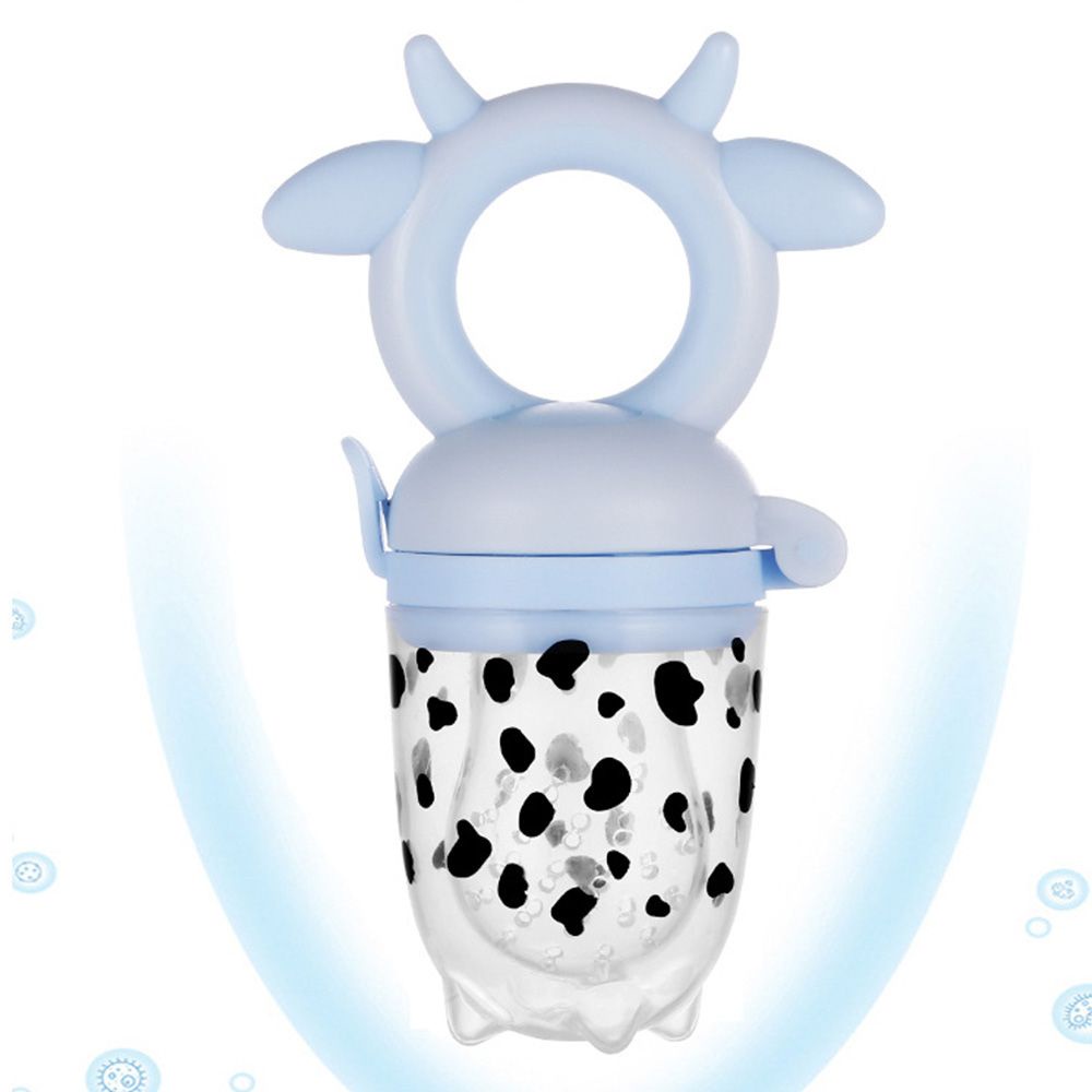 Núm ti ngậm thức ăn trái cây bằng silicone an toàn cho bé