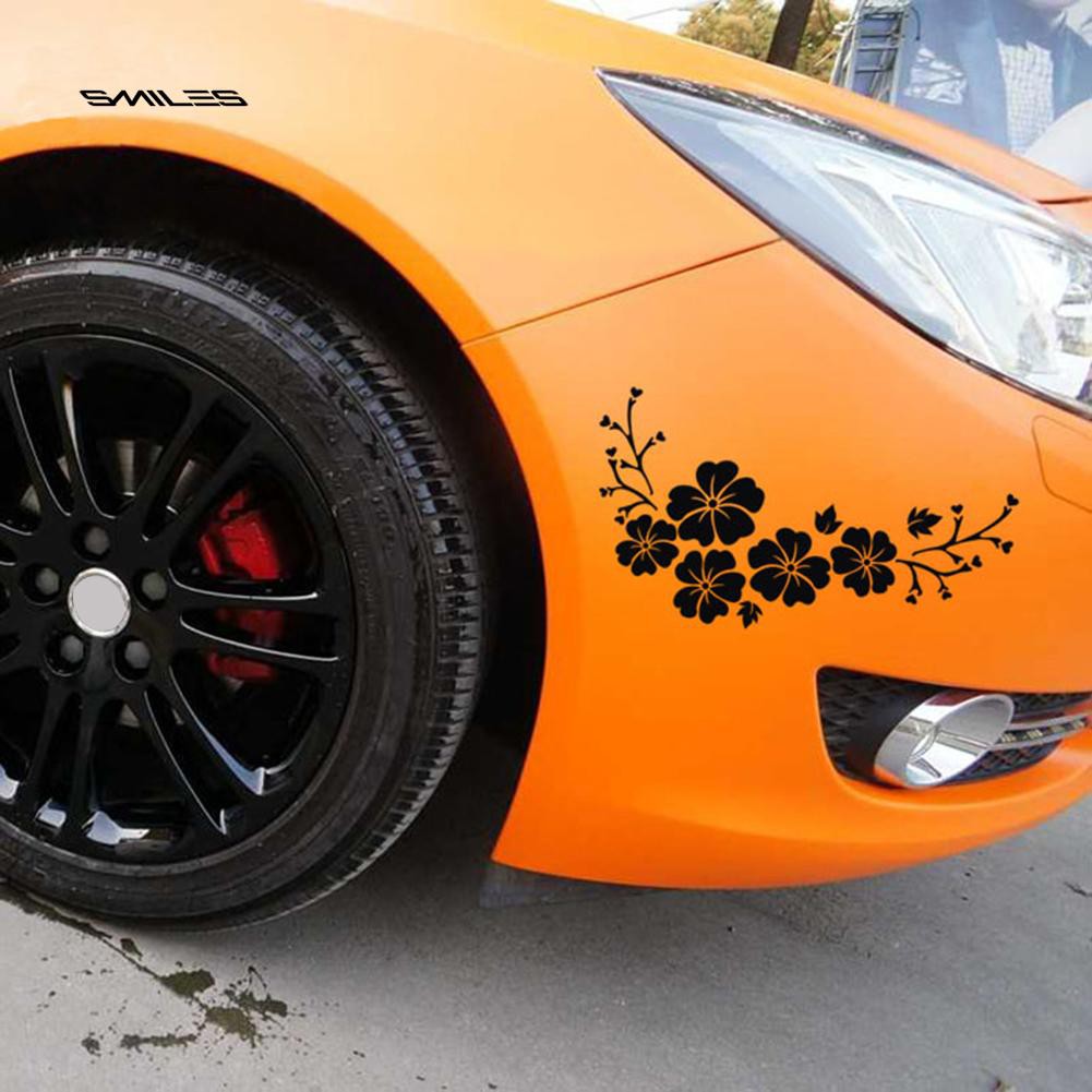 ❀Sm❀Decal DáN Trang Trí HìNh Hoa ThờI Trang Cho Xe Hơi / Xe TảI