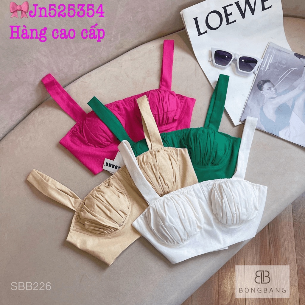 (Free Ship) Sét Linen 2 Dây Quần Dài Cực Tôn Dáng