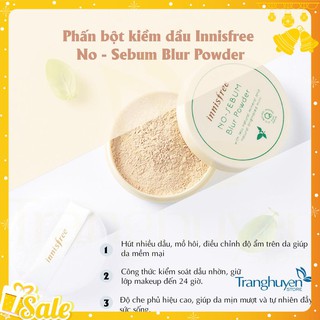Phấn bột kiềm dầu Innisfree No - Sebum Blur Powder