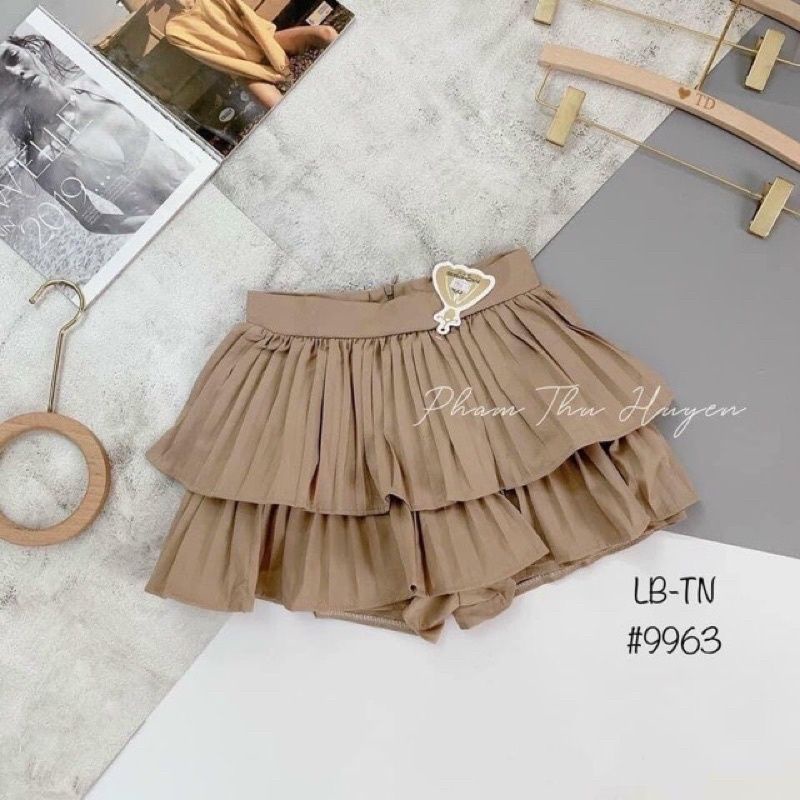 Chân váy 💥váy nữ ngắn xếp ly 2 tầng - chân váy có cạp khóa | BigBuy360 - bigbuy360.vn