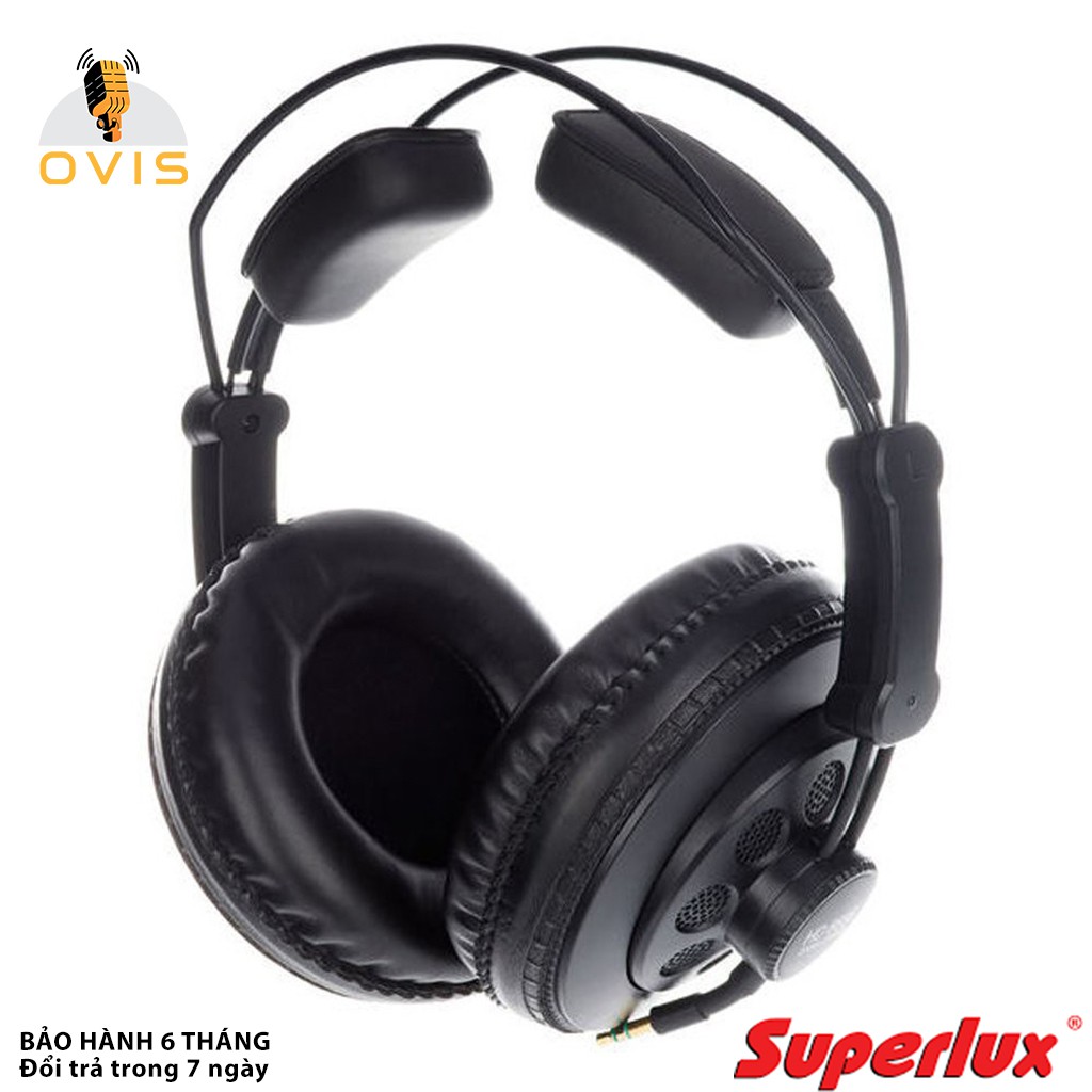 [BH 1 ĐỔI 1] Tai Nghe Kiểm Âm Chuyên Nghiệp Superlux HD668B