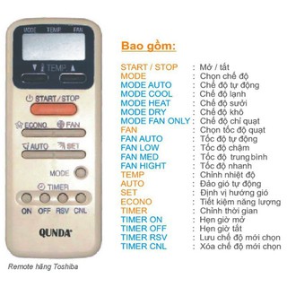 REMOST MÁY LẠNH TOSIBA WC-E1NE