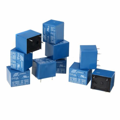 Relay 5v Songle loại 5 chân, rờ le 5v dòng 10A.