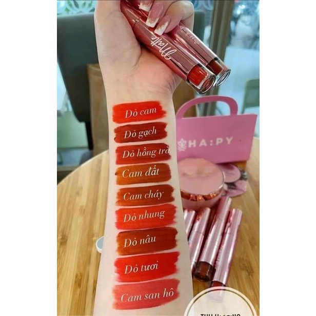 Son Kem Lì Hapy Siêu Lì Happy Matte Lipcream Chính hãng